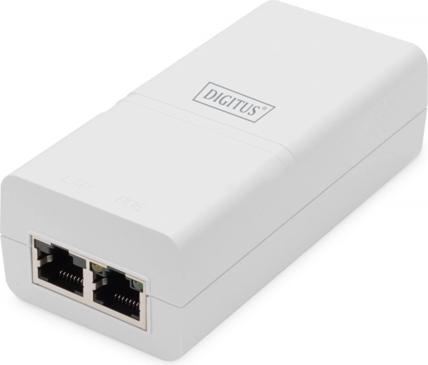 PoE+ 30 W power and 52 V
