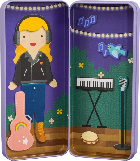 Two concert scenes