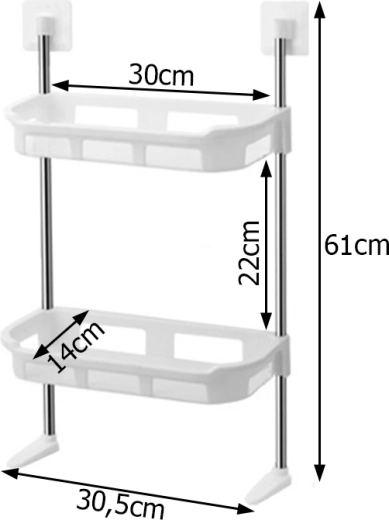 Kompaktiški matmenys tvarkingam laikymui
