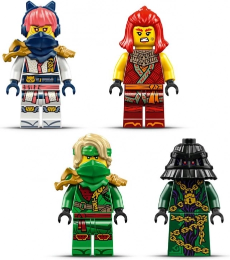 Nindzių herojų komanda ir piktadarys Zarktas