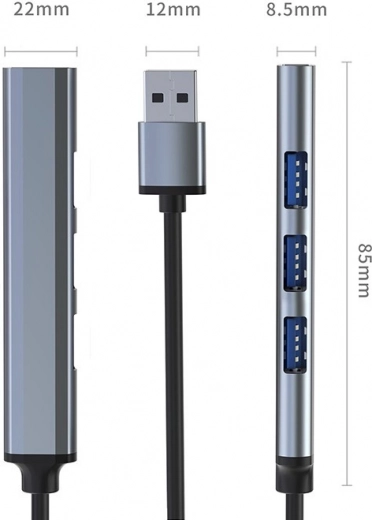 Expansion with 4 USB 3.0 ports