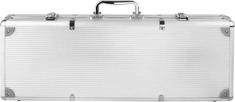 Aliuminio lagaminas su apsaugine įdėkle