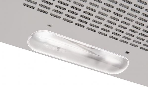 Metal filters and glass panel