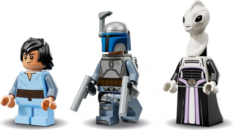 Trys ikoniškos minifigūrėlės