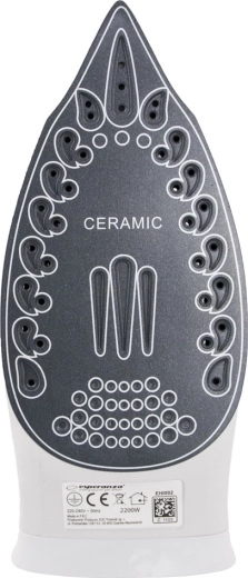 Keraminis padas sklandžiam slydimui