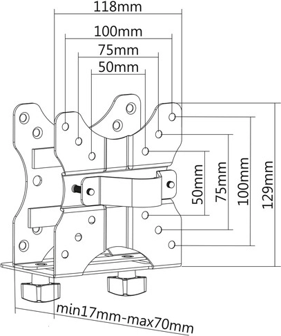 Flexible mounting options
