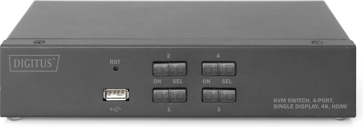 Seamless switching between 4 computers