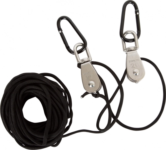 Tvirta 10 metrų virvė pasiekiamumui ir kontrolei