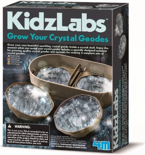 Užsiauginkite savo spindintį geodą