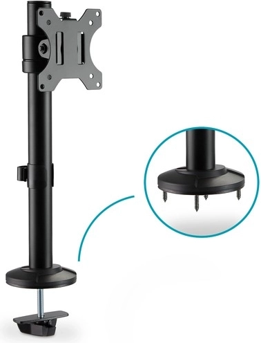 Stable mounting with a powerful fixing system