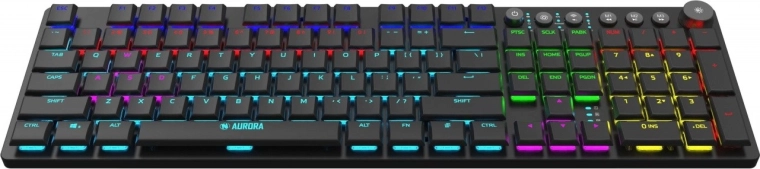 RGB backlighting with 20 effects and clear zoning