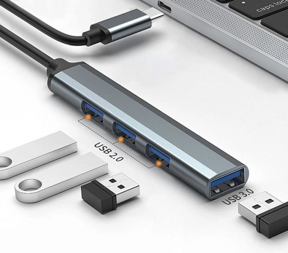 4 ports for maximum productivity