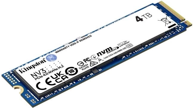 Large 4 TB capacity and efficient operation