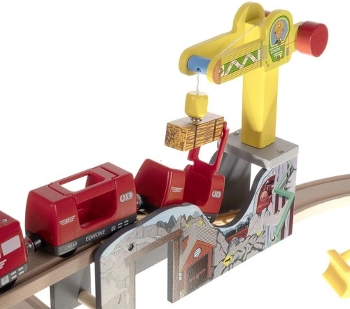 Stiprūs magnetai ir judantis kranas