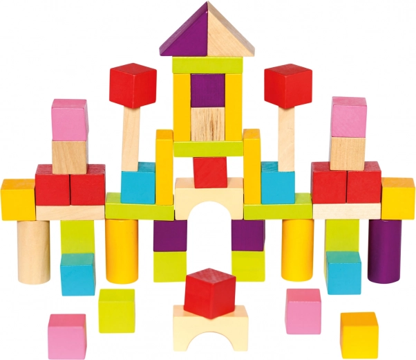 50 ryškiaspalvių detalių begaliniam statymui