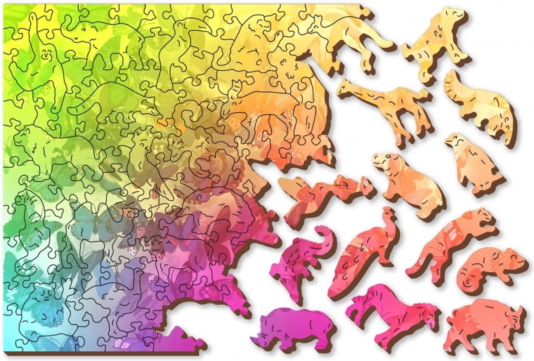 Double-sided 2-in-1 puzzle