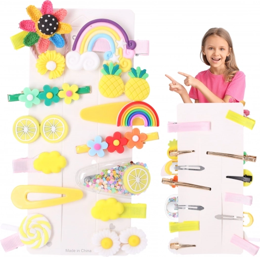 Įvairios formos ir spalvos kiekvienai šukuosenai