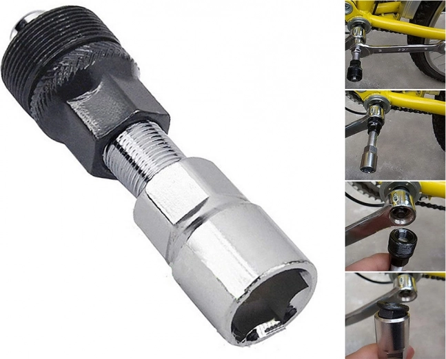 Paprasta naudoti su 15 mm raktu