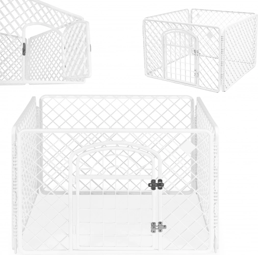 Stable and durable plastic construction