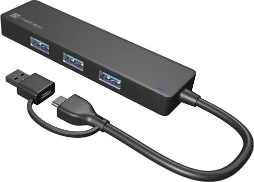 Dual USB‑C/USB‑A connectivity