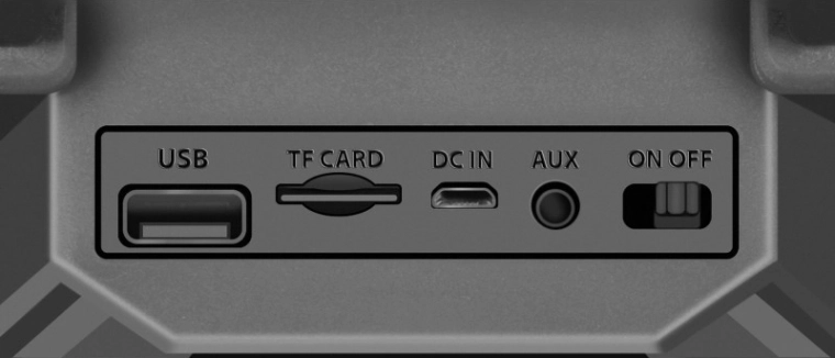 Muzika iš kelių šaltinių: USB, MicroSD ir AUX