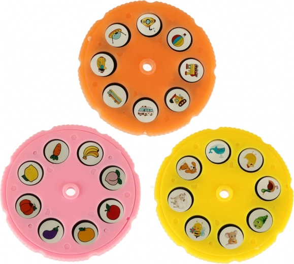 Keičiami diskai su motyvais