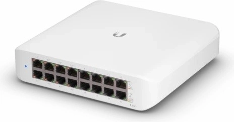 16× gigabitiniai prievadai greitam ir stabiliam tinklui