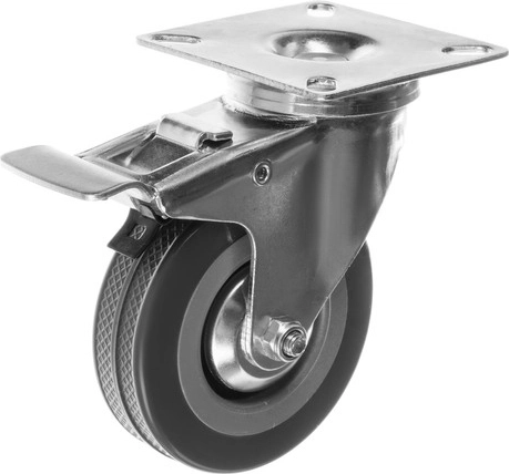 Didelė keliamoji galia su guminiais ratukais