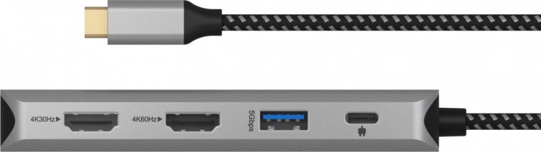 Dual monitors up to 4K/60 Hz