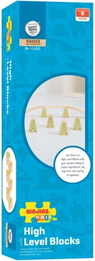Compatible with popular wooden railways
