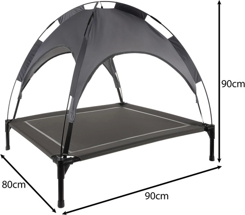 Pakelta konstrukcija geresnei oro cirkuliacijai