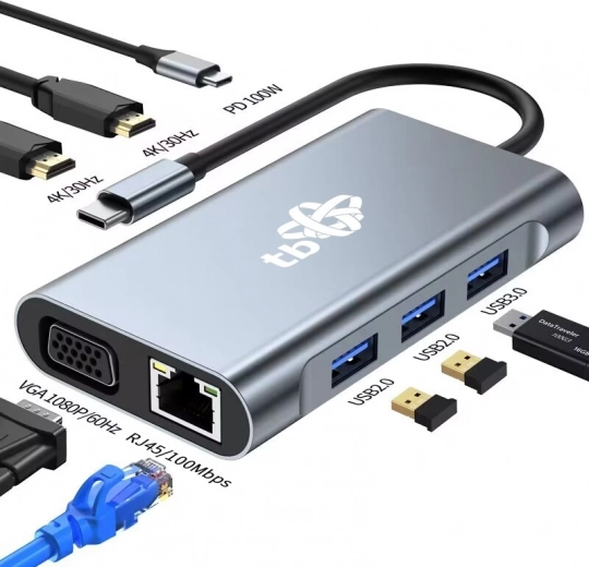USB‑C PD 100 W power