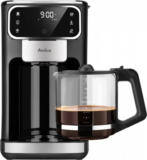 Heated carafe for consistently warm coffee