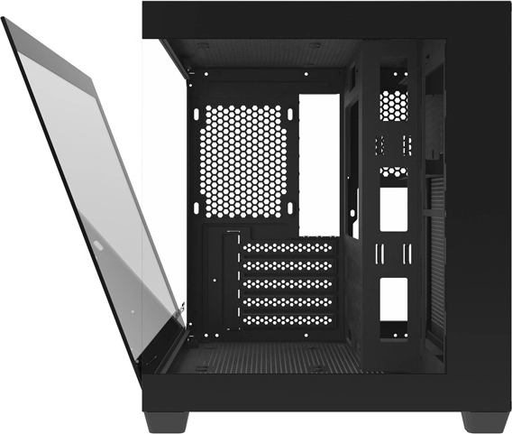 270° panoramic tempered glass with quick access