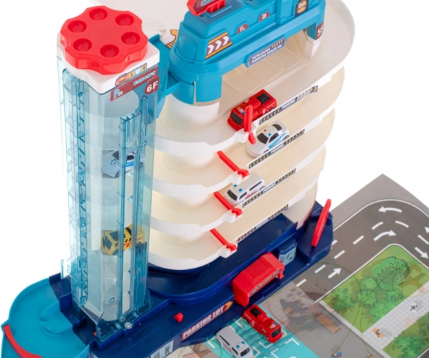 Elektrinis liftas su šviesomis