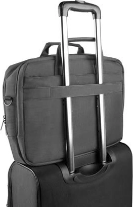 Perfect for travel with a trolley strap