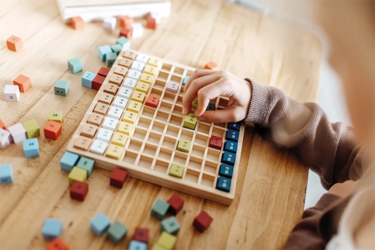 Žaismingas daugybos mokymasis