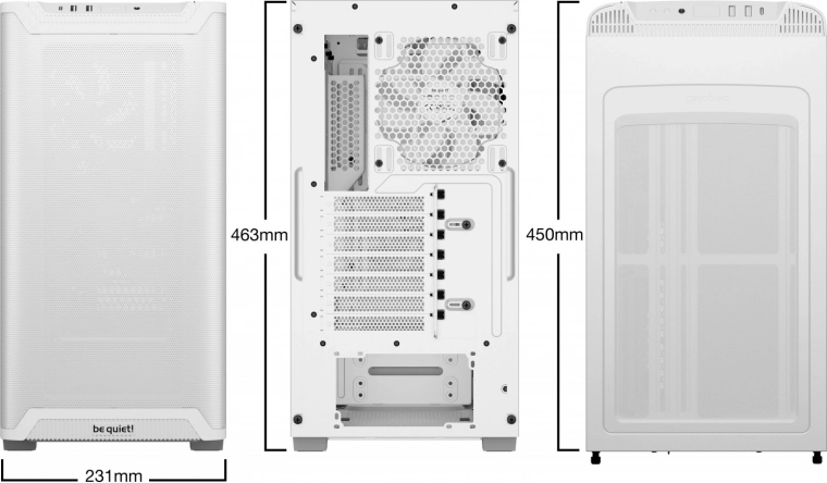 Large space for components