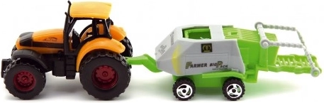 Žemės ūkio technikos įkvėptas žaislas