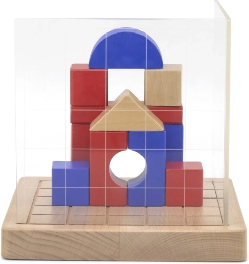 3D konstravimas su akriliniais skydeliais