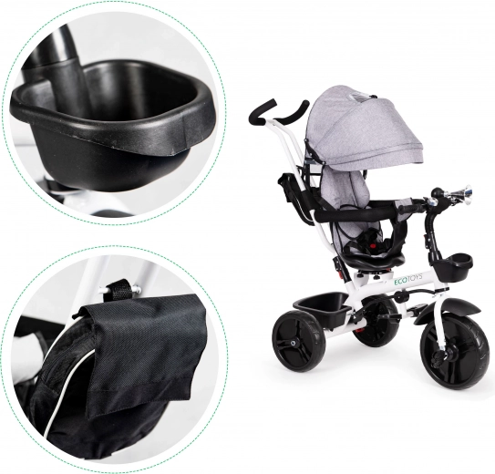 Komfortiška kelionė su EVA ratais ir priedais