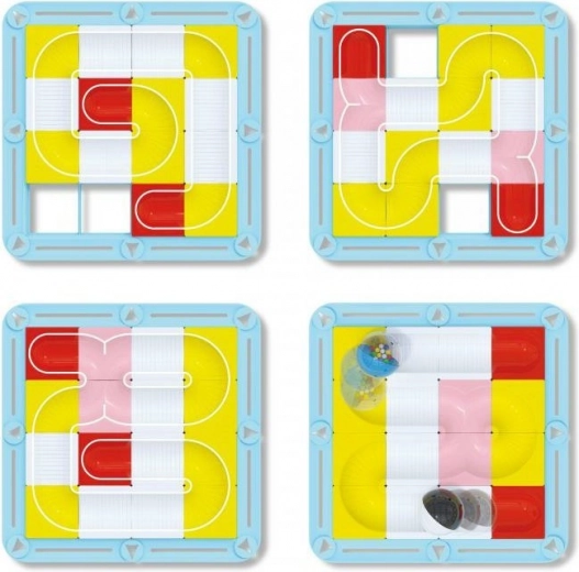 Variable track with 16 pieces