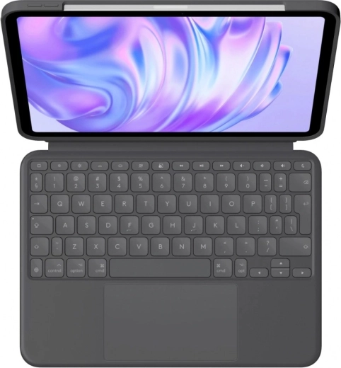 Detachable backlit keyboard and precise trackpad