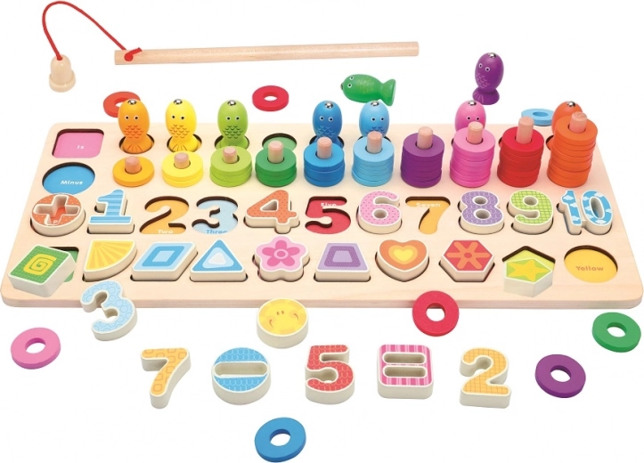 Learning numbers and shapes