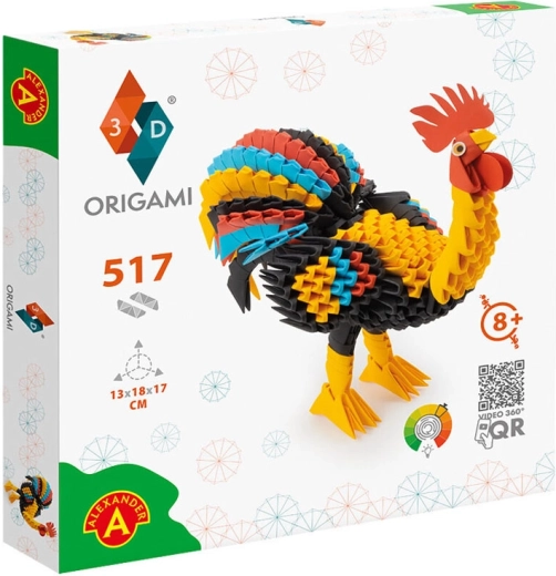 517 pieces for a colorful 3D model