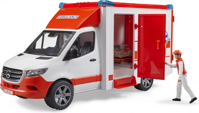 Medicinės neštuvės ir mediko figūrėlė