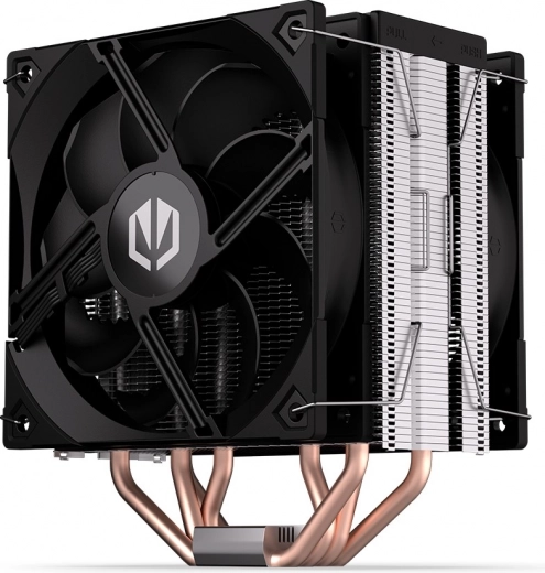 Dvigubas Fluctus 120 PWM ventiliatorius su pusiau pasyviu veikimu