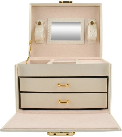 Veidrodėlis ir dirželiai, apsaugantys grandinėles nuo susipainiojimo