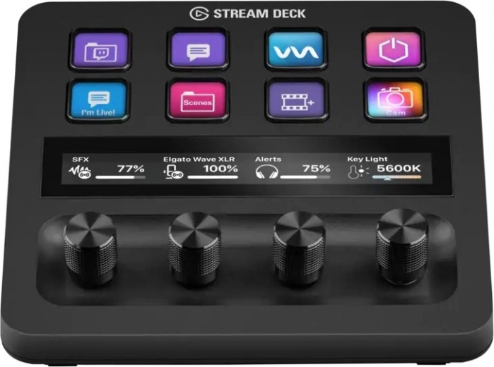 Touch, tap, turn: full control in one hand