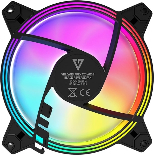 Reverse blades for better airflow